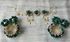 SilvAura Fabric Gold-plated Pink Jewel Set (Pack of 7) - Image 4