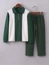 Try This Boys Casual T-shirt Track Pants (Black, White) - Image 7