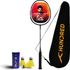 Hundred Powertek 200 Badminton Kit with Cover & 3 Shuttlecocks - Image 4