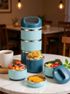 TeDeMeI Insulated 4-Container Stainless Steel Lunch Box 1430 ml - Image 8
