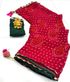 Padmavati Printed Bandhani Georgette Saree (Red) - Image 7