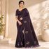 Paramitaladiescorner Embroidered Handloom Cotton Blend Saree (Multicolor) - Image 7
