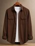 JCOSTA Men Regular Fit Solid Spread Collar Casual Shirt - Image 8