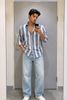 S-Line Men Regular Fit Striped Casual Shirt - Image 8