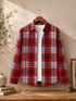 FUBAR Men Slim Fit Checkered Spread Collar Casual Shirt - Image 8