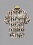 AKSK Men Boxy Fit Printed Cut Away Collar Casual Shirt - Image 7