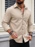 METRONAUT Men Regular Fit Solid Spread Collar Casual Shirt - Image 7