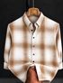 Solbiza Men Regular Fit Checkered Spread Collar Casual Shirt - Image 8
