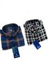 Vellical Men Slim Fit Checkered Spread Collar Casual Shirt (Pack of 2) - Image 7