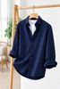 TorontoCN Men Regular Fit Solid Spread Collar Casual Shirt - Image 5