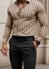 fitoda fashion Men Regular Fit Striped Casual Shirt - Image 6