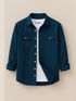 FOXEY Men Regular Fit Solid Spread Collar Casual Shirt - Image 8
