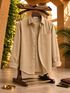 METRONAUT Men Comfort Fit Solid Spread Collar Casual Shirt - Image 8