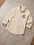 BE UNIQUE MENS Men Regular Fit Printed Spread Collar Casual Shirt - Image 5