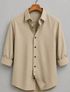 METRONAUT Men Regular Fit Solid Spread Collar Formal Shirt - Image 7