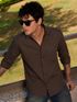 Roadster Men Regular Fit Solid Spread Collar Casual Shirt - Image 8