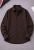 JCOSTA Men Regular Fit Solid Spread Collar Casual Shirt - Image 7