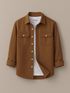 FOXEY Men Regular Fit Solid Spread Collar Casual Shirt - Image 6