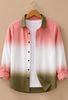 iCome Men Regular Fit Dyed/Ombre Spread Collar Casual Shirt - Image 5