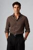 Mischief Monkey Men Regular Fit Striped Casual Shirt - Image 8