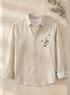 Kesar Collection Men Regular Fit Embroidered Casual Shirt - Image 7