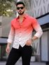 SH FSN Men Regular Fit Dyed/Ombre Spread Collar Casual Shirt - Image 7