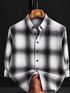 Solbiza Men Regular Fit Checkered Spread Collar Casual Shirt - Image 7
