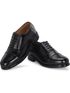 B-Fox Men's Leather Officer Uniform Shoes Black 12 - Image 7