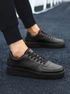 ROASTER Men's Synthetic Leather Lace-Up Office to Casual Sneakers Sneakers For Men (Black , 6) - Image 8