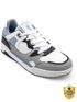 RED TAPE Men's Casual Sneakers Grey Blue Size 8 - Image 8