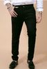 lapataclub Men Comfort Fit Dark Blue Lycra Blend Trousers - Image 8