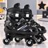 Elyvora Adjustable Skating Shoes for Kids, Black - Image 8