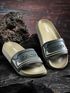 asian Boys Slip On Slipper Flip Flop (Beige , 8-9 Years) - Image 7