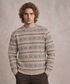 KILINAUT Men Woven V Neck Beige Sweater - Image 7