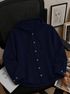 Try This Men Regular Fit Solid Hood Collar Casual Shirt - Image 6