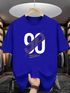Magneto Men Printed Round Neck Cotton Blend Maroon T-Shirt - Image 7
