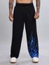 Zonatachi Men Printed Black Track Pants - Image 8