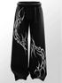 ZEN1FASHION Men Printed Grey Track Pants - Image 8