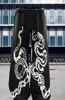 Zonatachi Men Printed Black Track Pants - Image 7