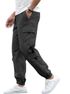 SUN BEAUTY FASHIONISTA HUB Men Grey Track Pants - Image 7