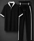 FableFit Men Top & Pyjama Set White Striped - Image 5