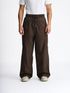 LEXREX Men Loose Fit Black Cotton Blend Trousers - Image 7