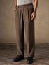 POSHAX Men Regular Fit Grey Polyester Trousers - Image 8