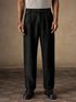 POSHAX Men Regular Fit Grey Polyester Trousers - Image 7