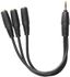 Techvik Black 3.5 mm Male To Three 3.5 mm Female Audio Stereo Earphone Phone Converter (Android, iOS) - Image 3