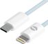 AMKETTE Lightning Cable 3A 1.2m Fabric Braided White - Image 7