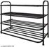 Pipasa Metal Shoe Stand (METAL SHOE RACK BLACK, 4 Shelves, DIY(Do-It-Yourself)) - Image 7