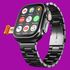 Shop New Android Smart Watch - 4G SIM/LTE/Wi-Fi/Play Store Unlimited Apps/GPS/YouTube Smartwatch (Onyx Wave Strap, Free Size) - Image 4