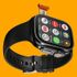Shop New Android Smart Watch - 4G SIM/LTE/Wi-Fi/Play Store Unlimited Apps/GPS/YouTube Smartwatch (Onyx Wave Strap, Free Size) - Image 5