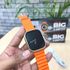BORNTOGLOW T900 Ultra Pro Smartwatch, Orange Strap - Image 6